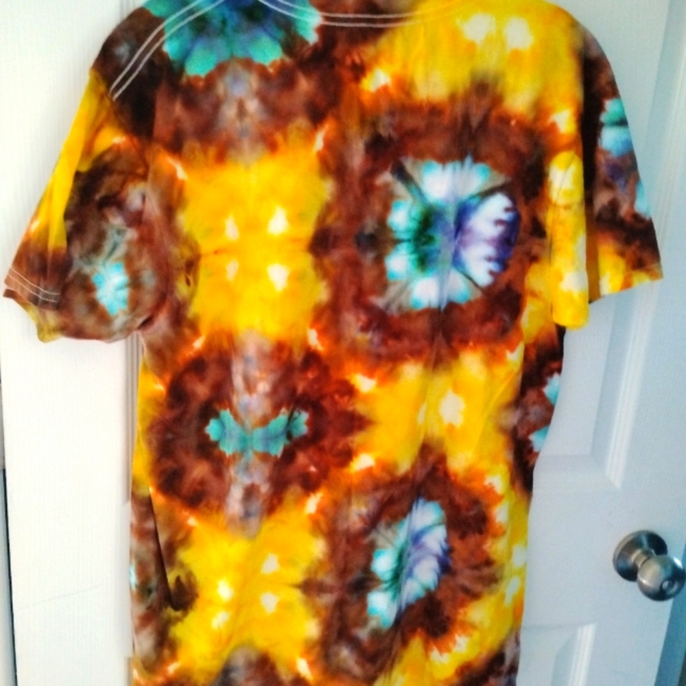 Vibrant Custom Tie-Dye T-Shirt - Picture 7 of 11